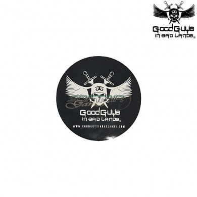 Adhesive 5x5cm round good guys in bad lands (ggbl-ga2002-x)