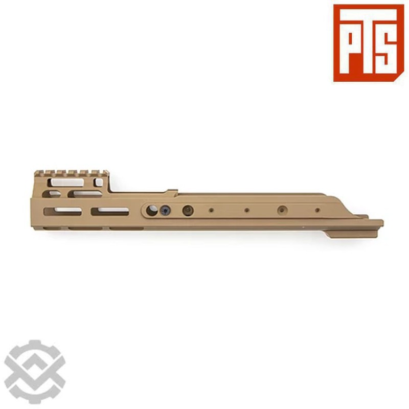 Kinetic™ scar mrex™ LC 4.9" rail dark earth pts® (pts-kn001490313)