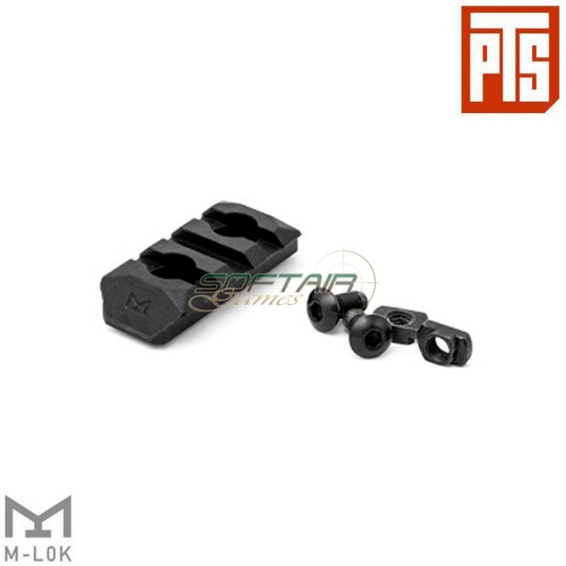 Dupont LC rail section 3 slots black pts® (pts-pt136450307)
