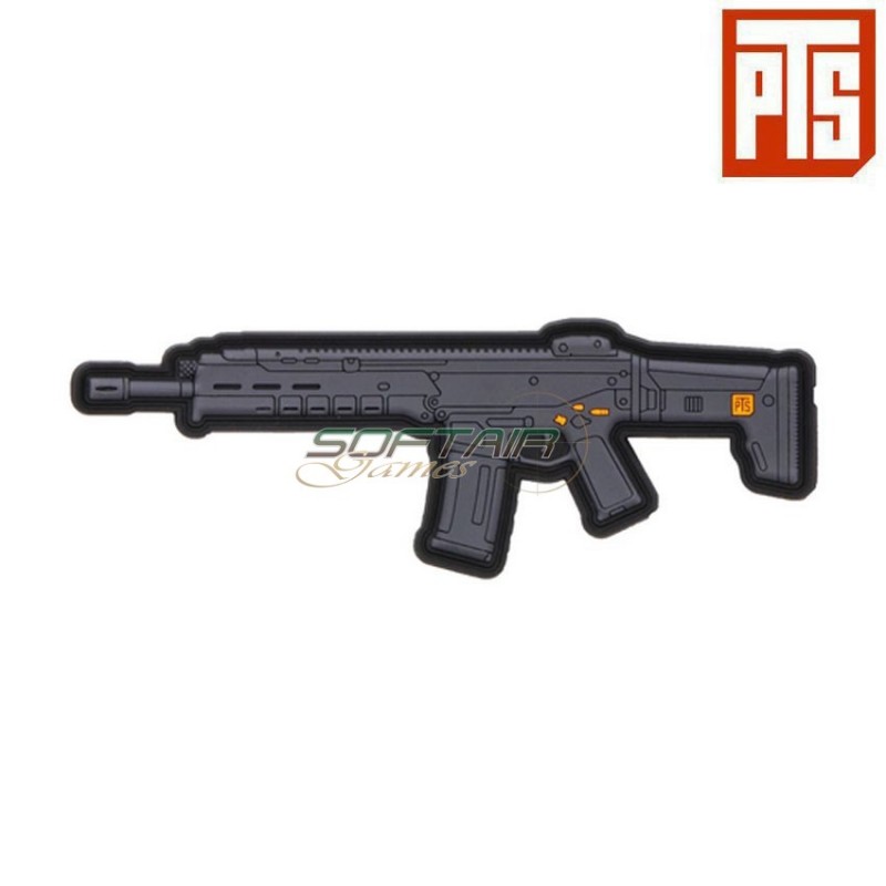 Patch 3d pvc masada black pts® (pts-pt845530307)