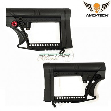 Calcio luth mba-4 style black per aeg amo-tech® (amt-g092-bk)