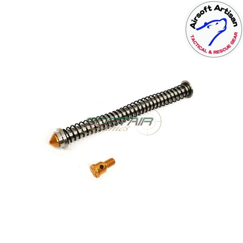 Guidamolla gold per glock 17 airsoft artisan (aa-glock-06-gd)