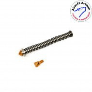 Guidamolla gold per glock 17 airsoft artisan (aa-glock-06-gd)
