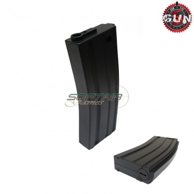 Mid-cap polymer magazine 90bb black for m4 gun five (gf-mg-014)