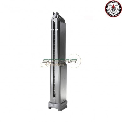 Gas magazine 50bb black long per smc-9/gtp9 g&g (gg-08181)