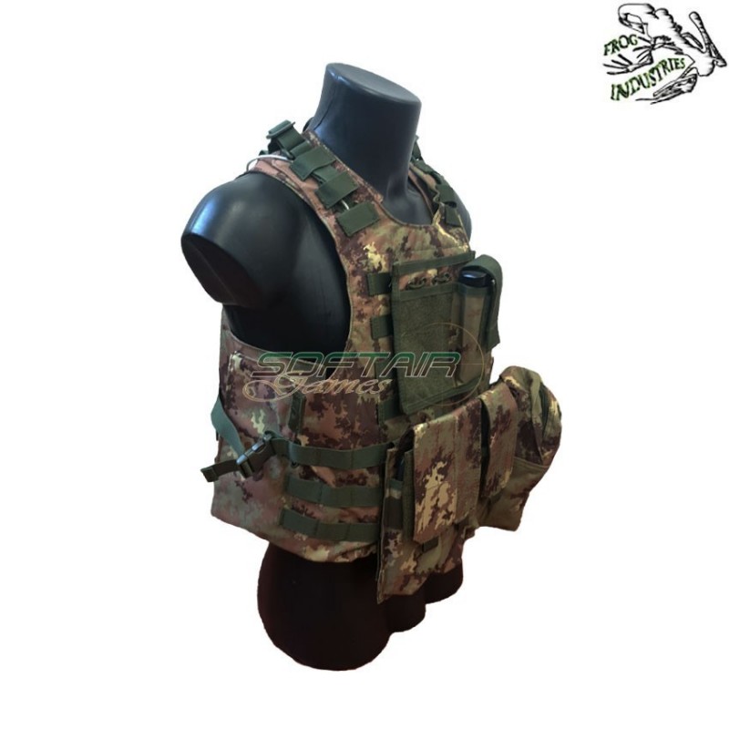 Amphibious body armour echo vegetato frog industries® (fi-ab-891tc)