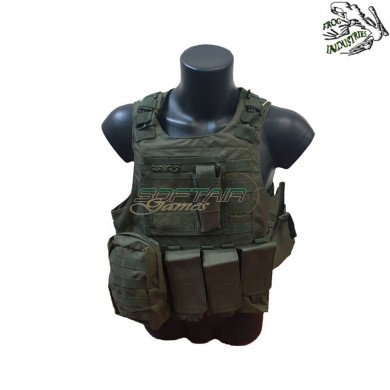 Amphibious body armour echo olive drab frog industries® (fi-ab-891g)