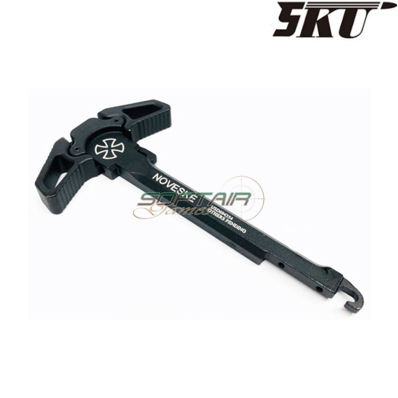 Ambidextrous charging handle black noveske raptor for m4 aeg 5ku (5ku-168-2)