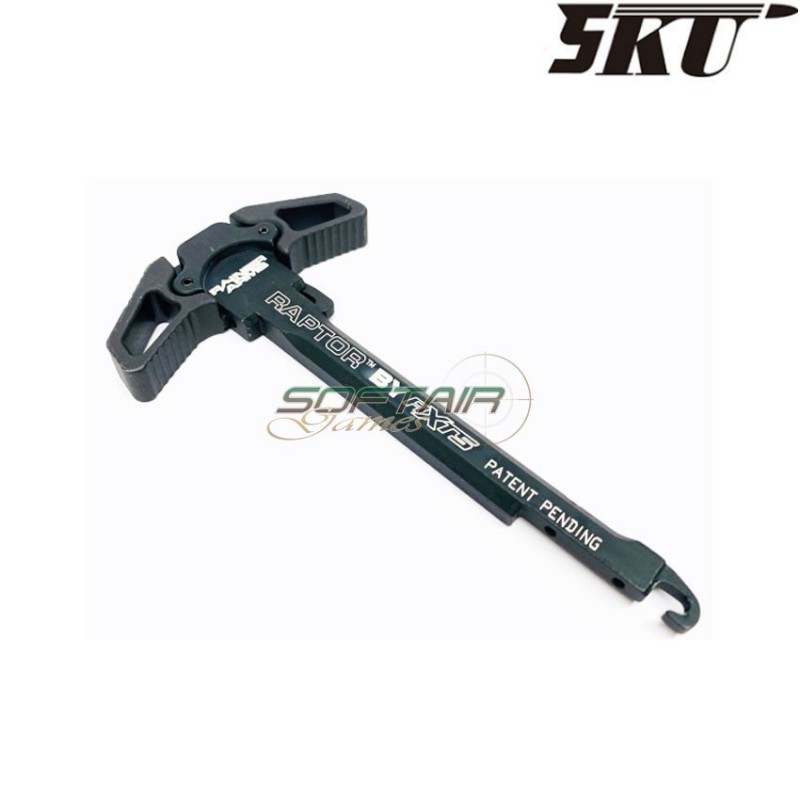 Leva armamento ambidestra black rainier raptor per m4 aeg 5ku (5ku-168-5)
