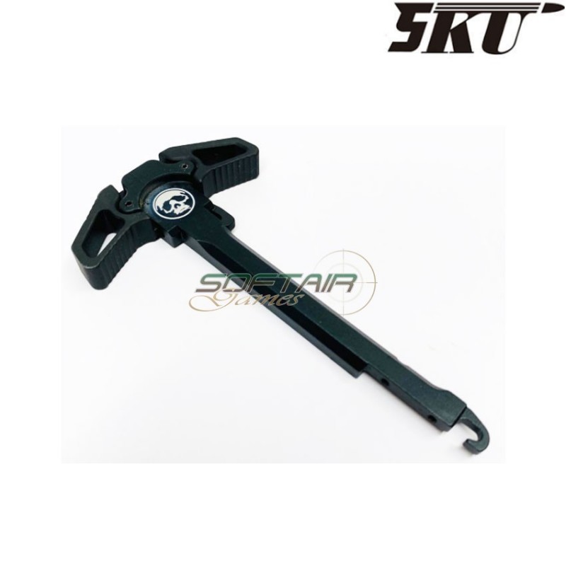 Leva armamento ambidestra black heads down raptor per m4 aeg 5ku (5ku-168-3)