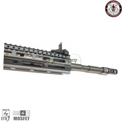 Fucile elettrico aeg sg16 raider l 2.0e 9mm black g&g (gg-sg16-rdl-9mm-bk)