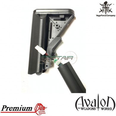 Electric rifle avalon premium mk18 mod1 black & bronze rail vfc (av1i-lmk18m1tb01)
