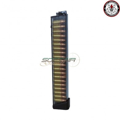 Caricatore monofilare c/dummy bullets 60bb black per arp9 g&g (gg-08158-1)