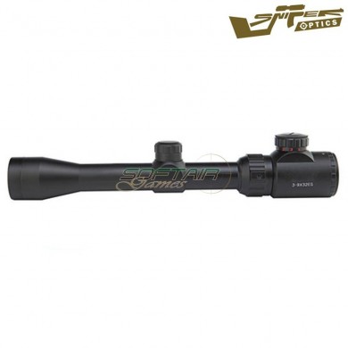 Ottica reticolo illuminato 3-9x32eg black sniper optics® (so-3-9x32eg)