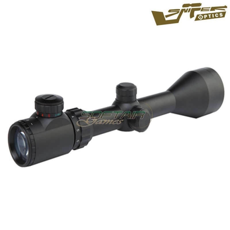 Ottica reticolo illuminato 3-9x50eg black sniper optics® (so-3-9x50eg)
