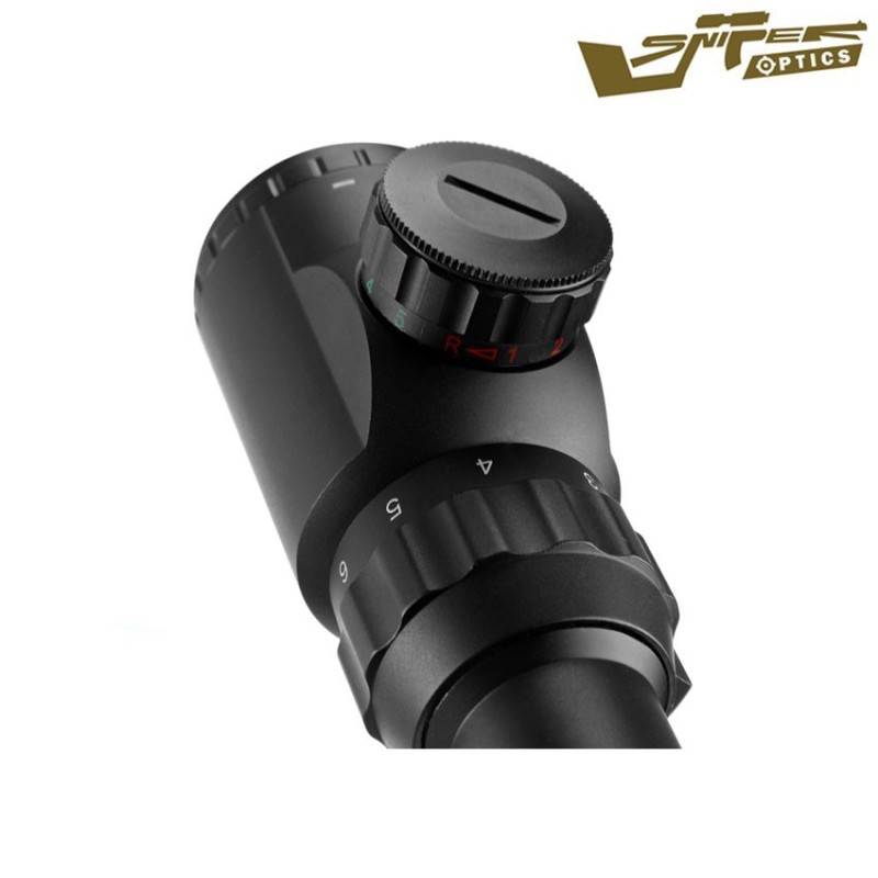 Scope illuminated reticle 3-9x50eg black sniper optics® (so-3-9x50eg)