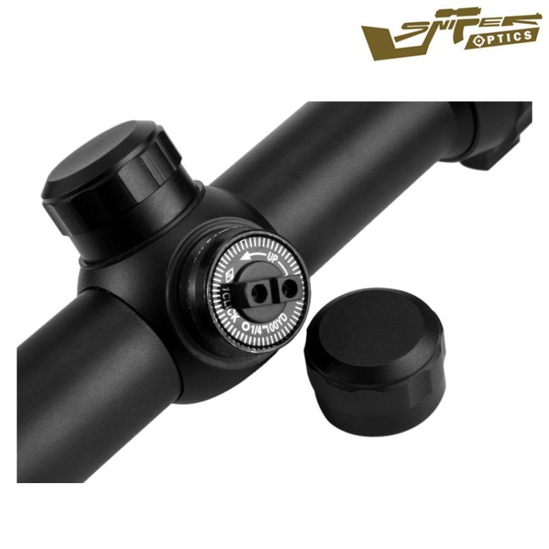 Scope illuminated reticle 3-9x50eg black sniper optics® (so-3-9x50eg)