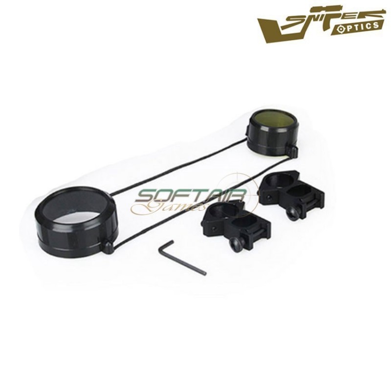 Scope 4x32d black sniper optics® (so-4x32d)