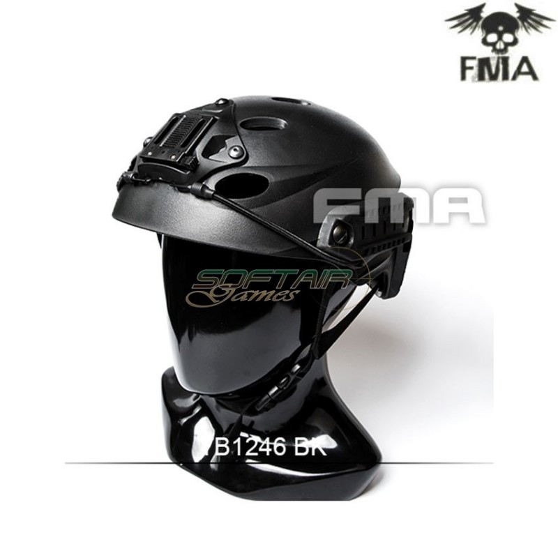 Helmet special force recon tactical black fma (fma-tb1246-bk)