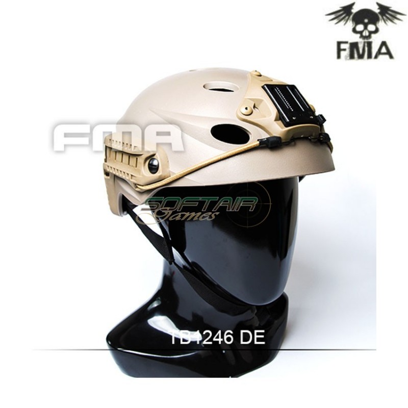 Helmet special force recon tactical dark earth fma (fma-tb1246-de)