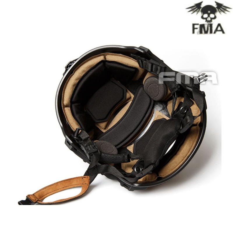 Elmetto Ex ballistic TWF Montaineer Type A BLACK FMA (fma-tb1268-a-bk)