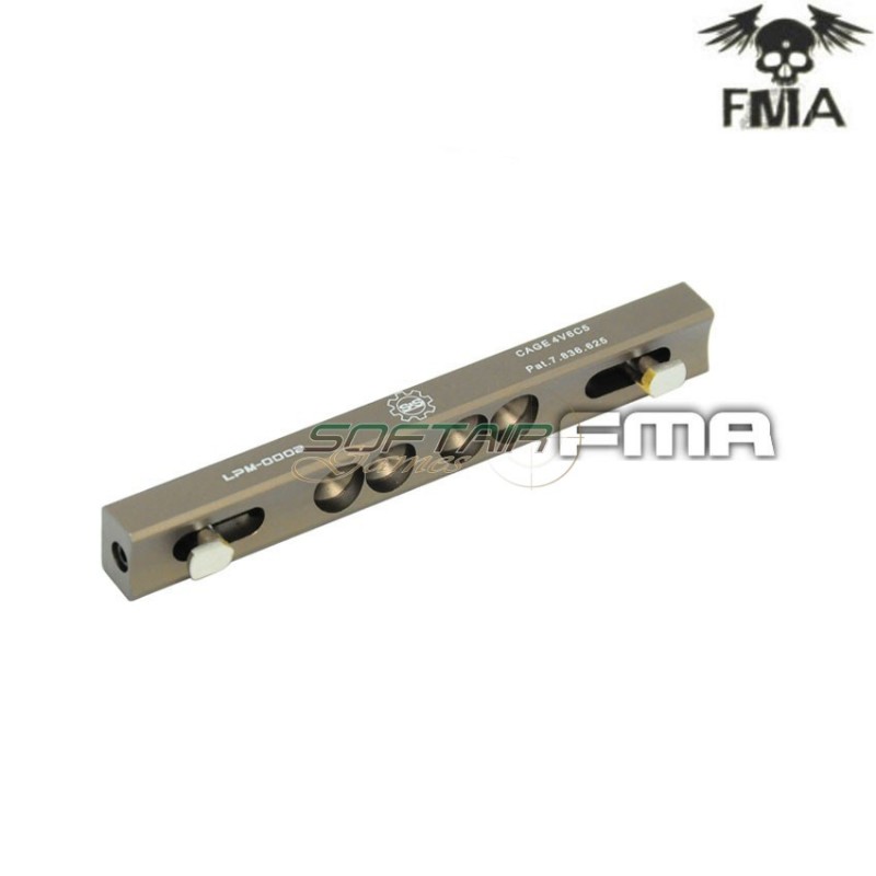 Lowpro flashlight mount ss style dark earth fma (fma-tb337)