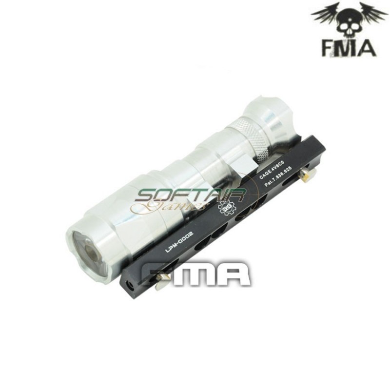Lowpro flashlight mount ss style black fma (fma-tb385)
