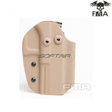 Rigid kydex holster for glock dark earth type b fma (fma-tb1340-de-b)