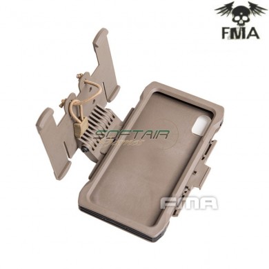 Tasca iphonexs max mobile per sistema molle dark earth fma (fma-tb1324-de)
