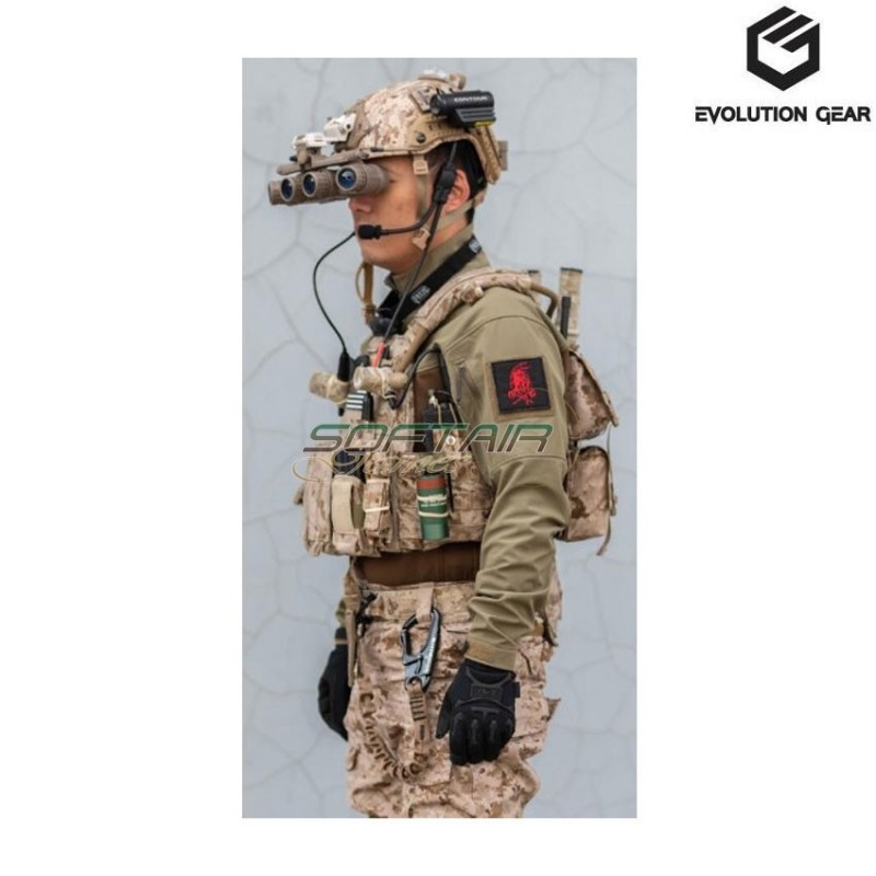 Combat halfshell crocodile minotaur evolution gear® (evg-666c)