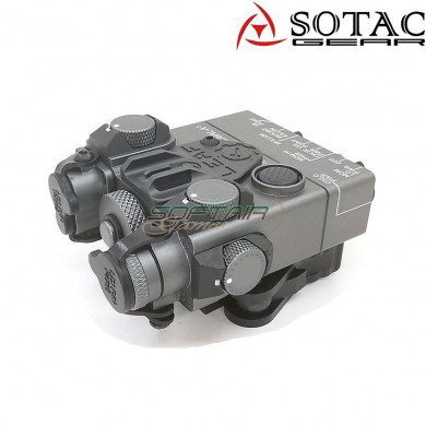 Dbal-a2 peq laser/flashlight/ir point grey sotac gear (sg-dbal-a2-gy)