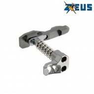 Magazine release odin style grey for aeg m4 zeus (zs-m4-148-gr)