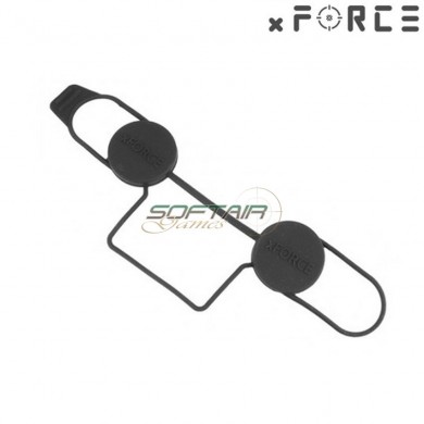 Lens cover black for xtps/t1/t2 dot sight xforce (xf-xa001blk)