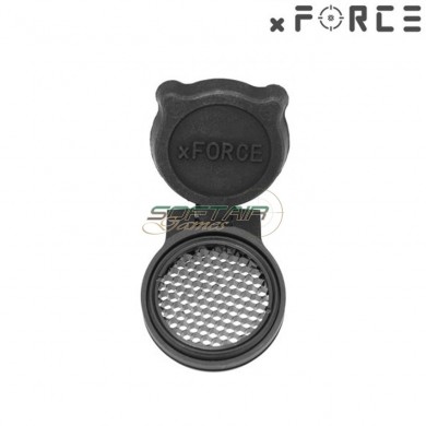 Flip-up cover with killflash black per xtps/t1/t2 dot sight xforce (xf-xa002blk)