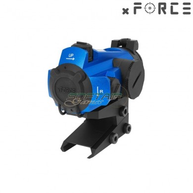 Dot sight xtps con ele mount blue xforce (xf-xr006ble)