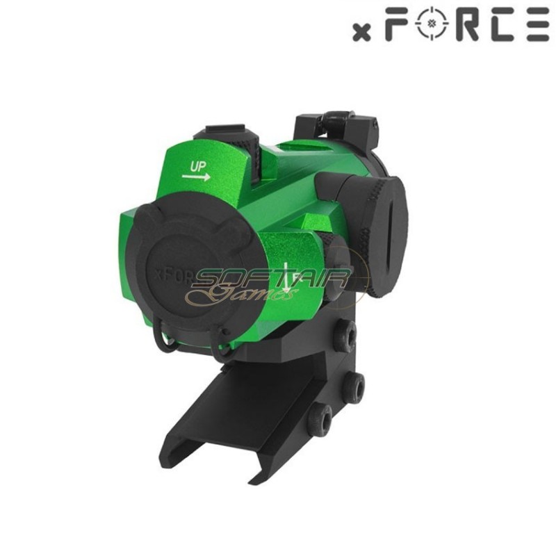 Dot sight xtps with ele mount green xforce (xf-xr006grn)