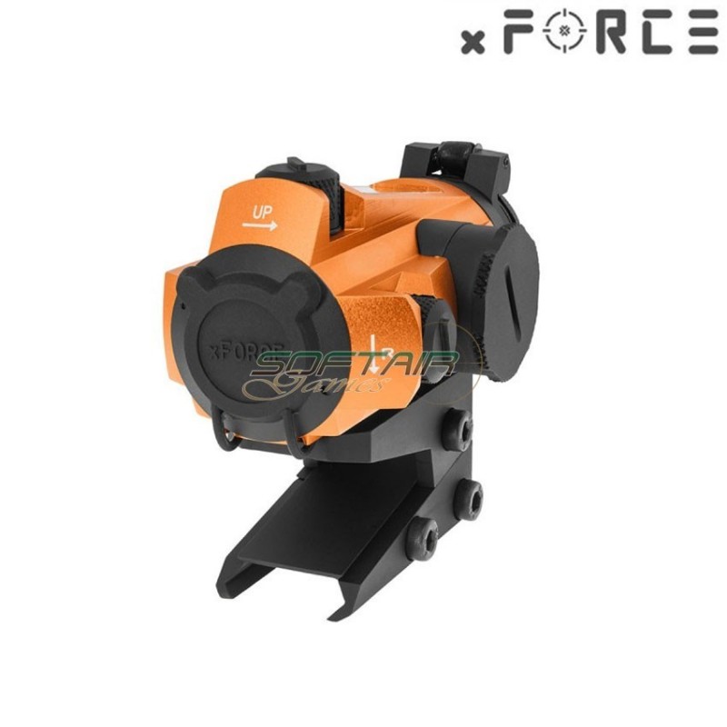Dot sight xtps with ele mount orange xforce (xf-xr006orn)