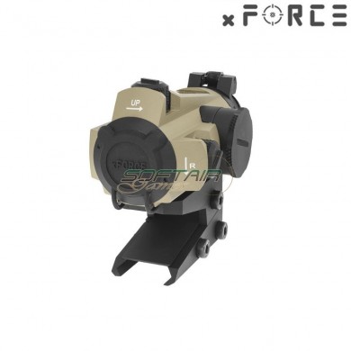 Dot sight xtps with ele mount tan xforce (xf-xr006tan)