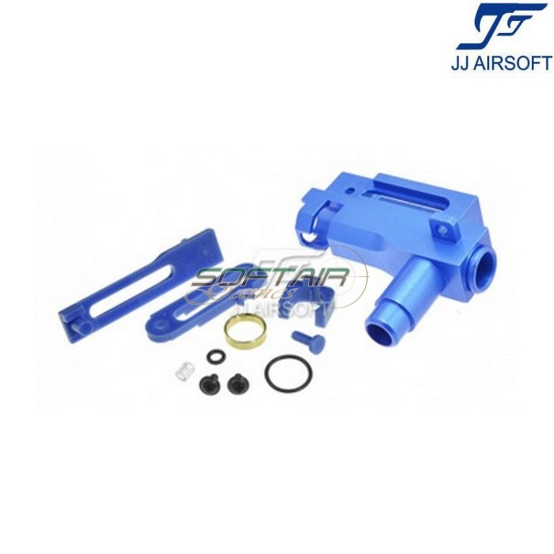 Aluminum cnc hop up chamber for ak aeg jj airsoft (ja-3617)