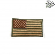 Patch ricamata bandiera usa multicam frog industries® (fi-emb-11-002-mc)