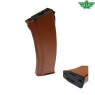 Hi-cap magazine ak74 style 500bb brown bolt (bolt-b-km022)