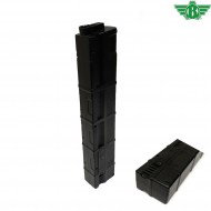 Mid-cap magazine straight mp5 style 120bb black bolt (bolt-ba-103)