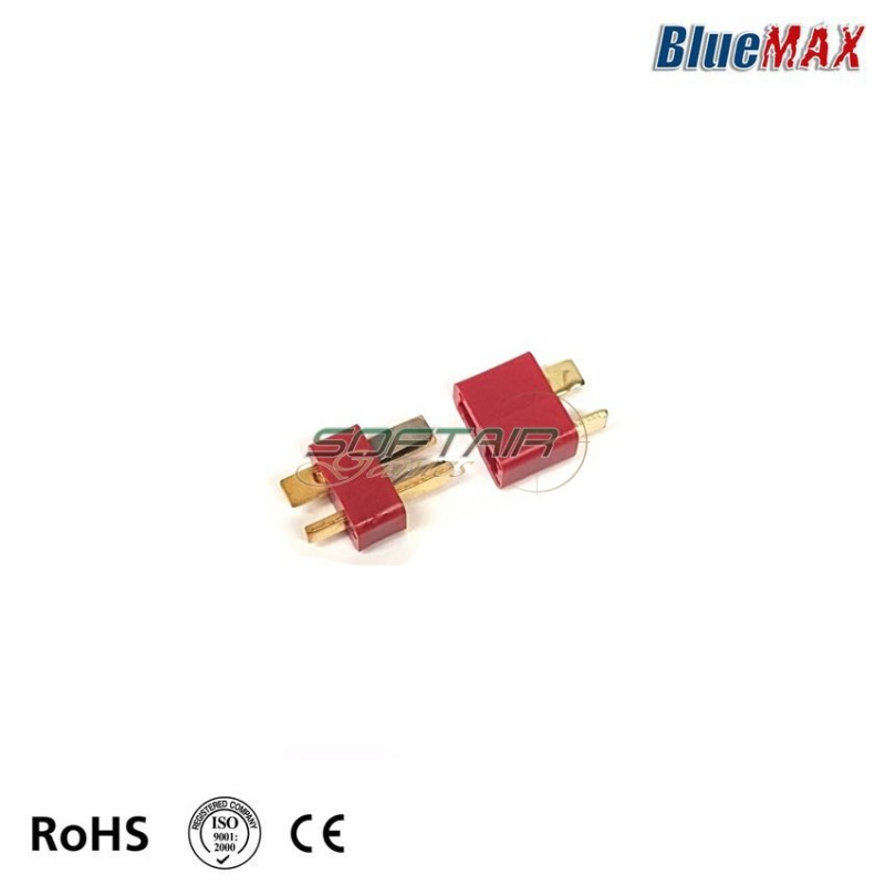 Set deans plug maschio & femmina bluemax-power® (bmp-10)