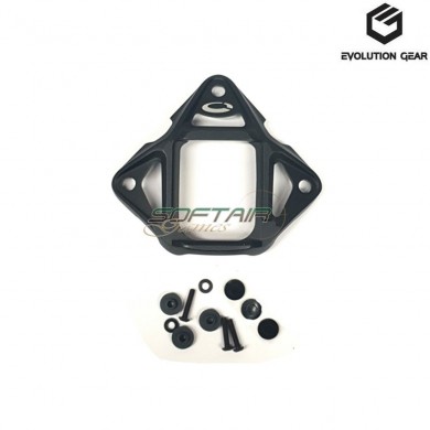 Skeleton shroud for helmet black evolution gear® (evg-205-bk)