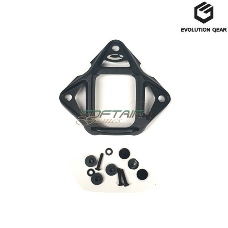 Skeleton shroud for helmet black evolution gear® (evg-205-bk)