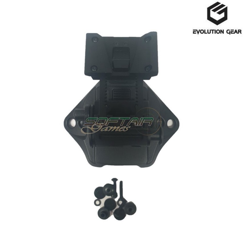 Mount elmetto l4g19 con shroud set black evolution gear® (evg-204-bk)