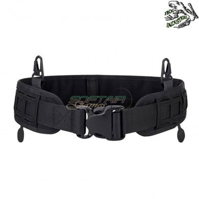 Cinturone lasercut tactical black frog industries® (fi-wo-ba21b)