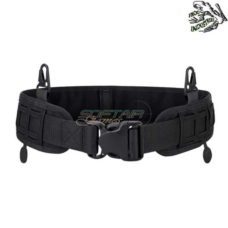 Cinturone lasercut tactical black frog industries® (fi-wo-ba21b)