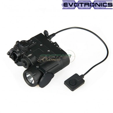 Dbal-d2 laser green w/ir point black evotronics (evo-15-0074-bk)