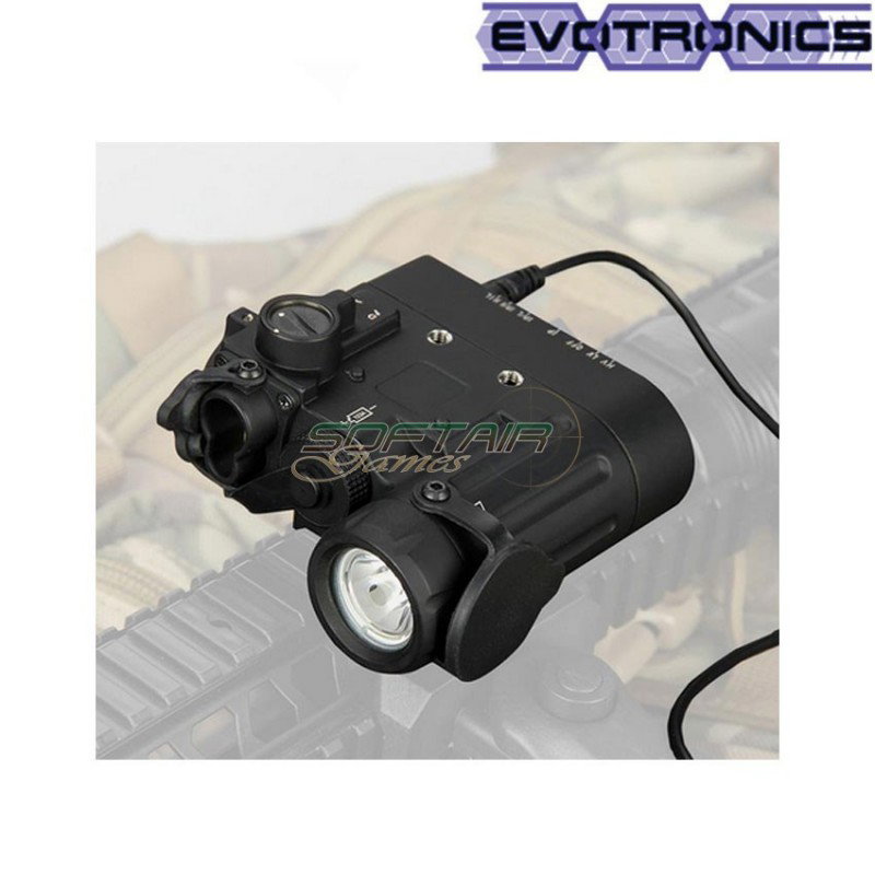 Dbal-d2 laser green w/ir point black evotronics (evo-15-0074-bk)